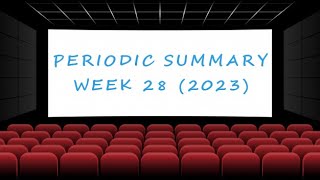 Weekly Summary - Week 28 (2023) [Ultimate Film Trailers]