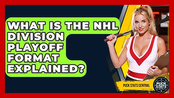 What Is The NHL Division Playoff Format Explained? - Puck Stats Central