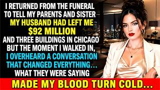 I Returned From My Husband’s Funeral—What I Overheard Made My Blood Turn Cold