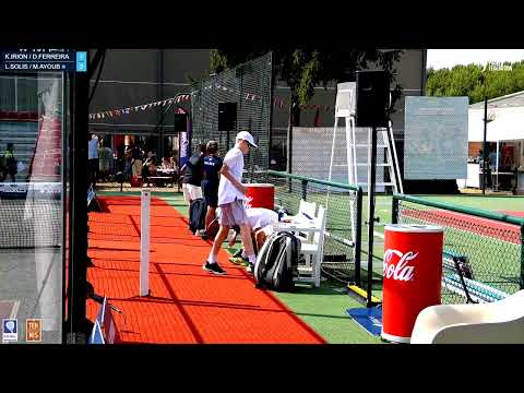 FIP PROMISES LESIGNY U14G - 1/16 - MAJD / SOLIS vs PEREIRA / IRION