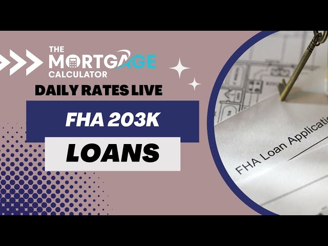203k Home Loan Calculator - Homemade Ftempo
