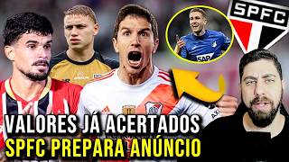 É OFICIAL NO SPFC!!! TUDO JÁ ACERTADO COM OS DOIS CLUBES! SÃO PAULO PREPARA ANÚNCIO DE REFORÇOS!