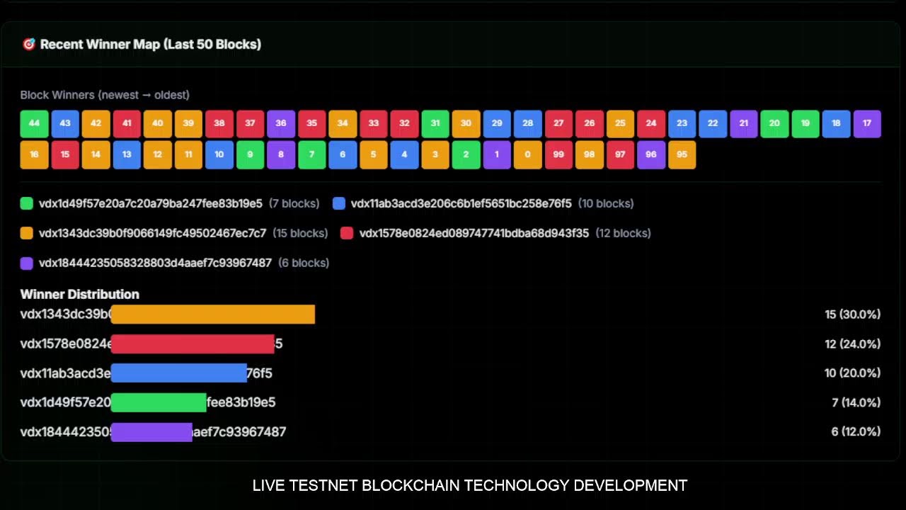 🔴 LIVE BLOCKCHAIN TESTNET