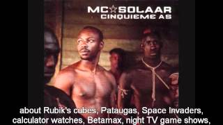 Mc Solaar - Degats collateraux (Eng subs)