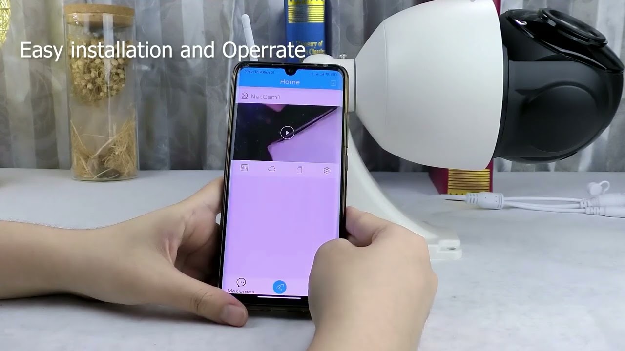 VStarcam "Radium Mongolia" series 5 million 4-inch 18x optical zoom PTZ dome camera