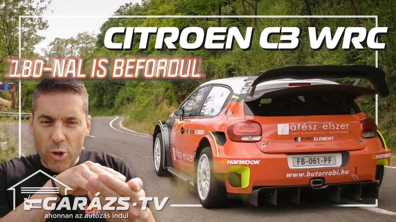 A legújabb magyar WRC - Citroën C3 WRC (ep.808)