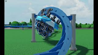 Testing The NEW Extreme Launch Coaster - Theme Park Tycoon 2 Roblox