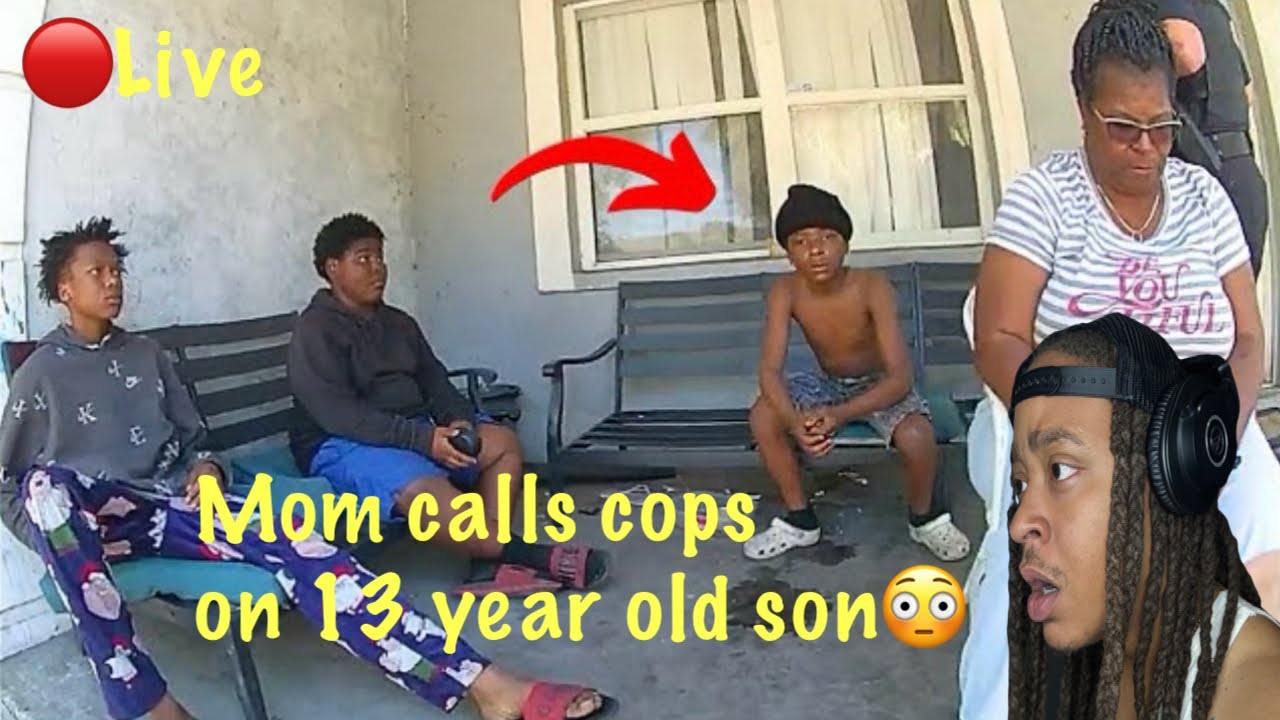 Mom Calls Police On Her 13-Year-Old Son With Multiple Warrants! - YouTube