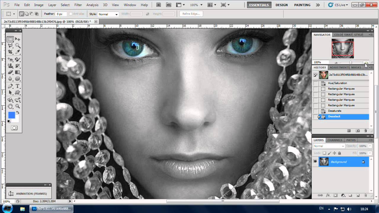 Photoshop: naglašavanje boje