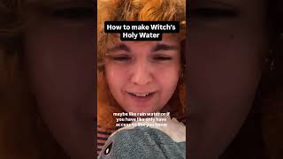Scarlette Hellene Instagram Story Highlight - how to make witch’s holy water