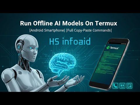 Run Offline AI Models On Termux ｜Llama.cpp｜Android Smartphone｜Full Copy ...