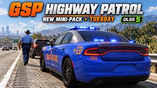 GTA 5 Mods LSPDFR | Highway Patrol Tuesday with the NEW Georgia State Patrol Mini-Pack! 🚔 | DLSS 5