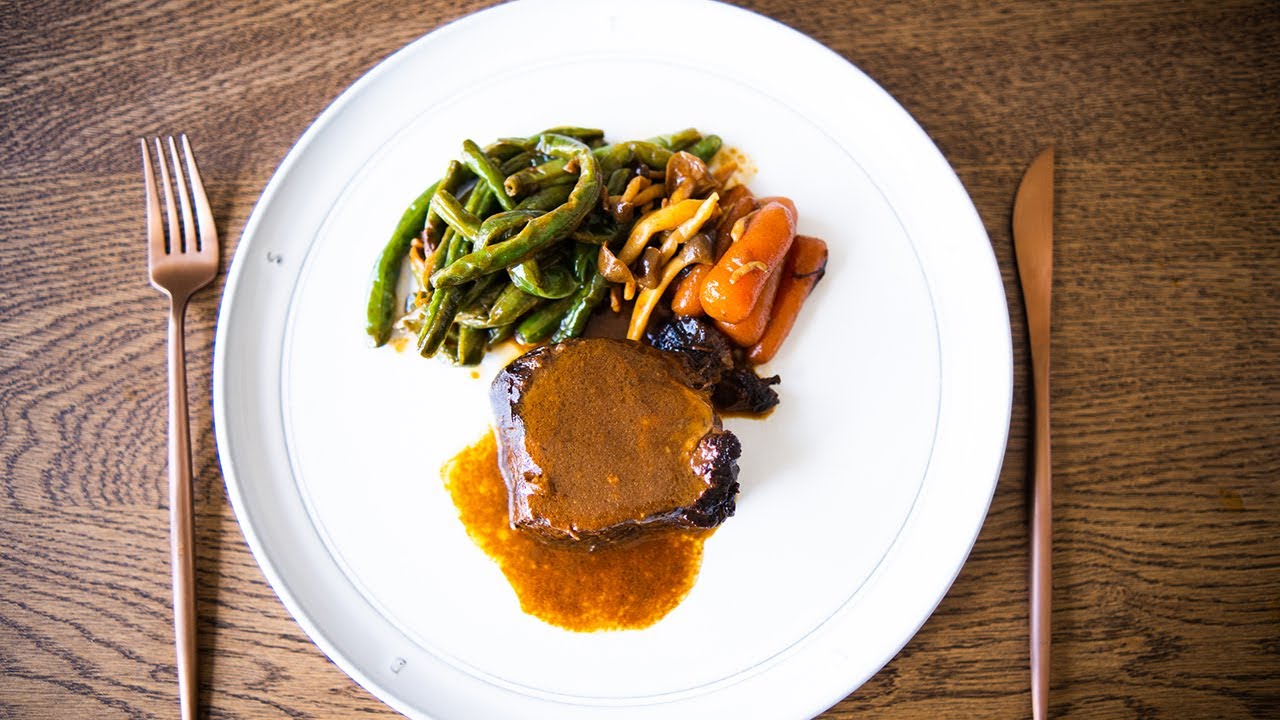 Midoh's SlowCooked Beef Tongue Stew with DemiGlace Sauce YouTube