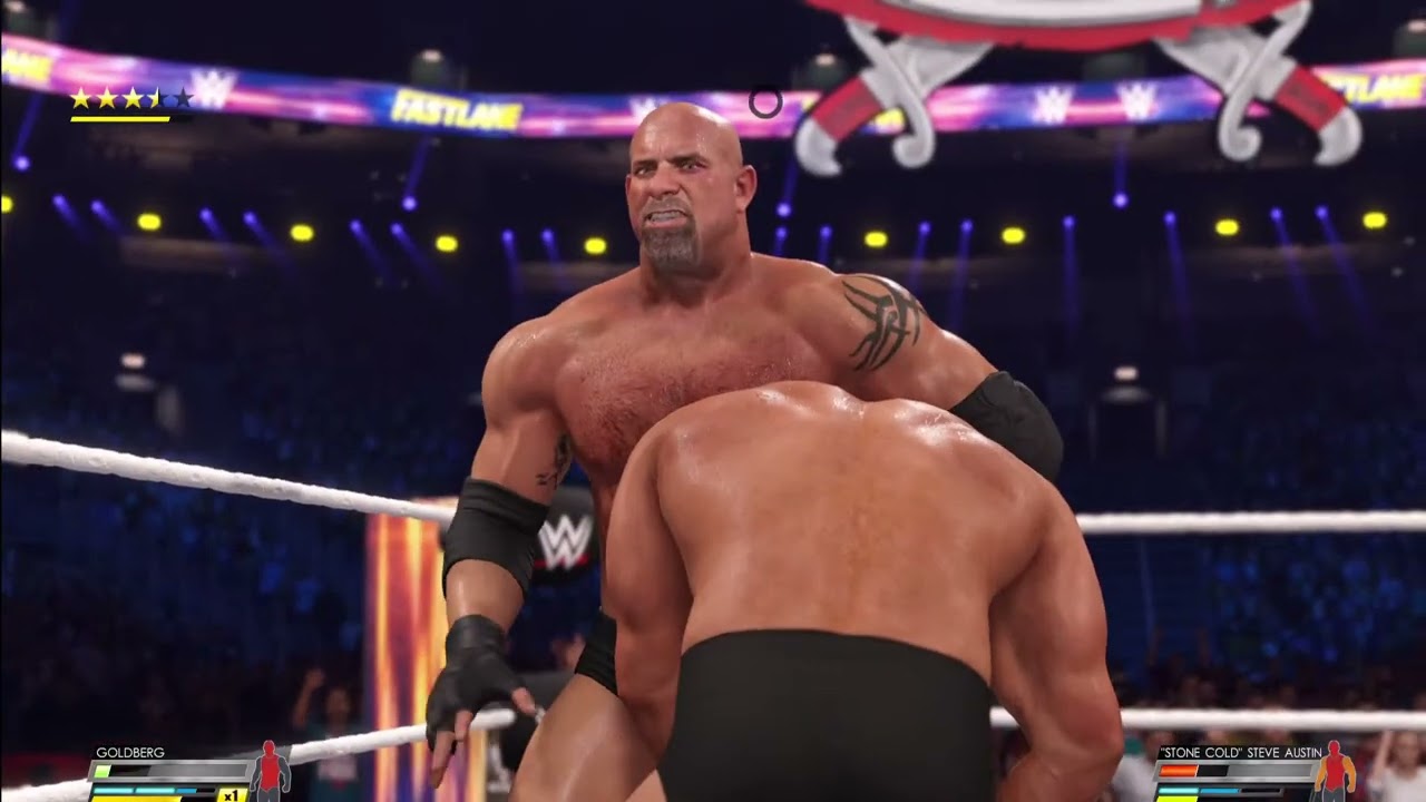 WWE STONE COLD  vs GOLDBERG (REVENGE MATCH)