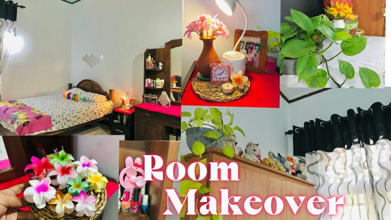 ලස්සන room එකක් හදාගත්තා🫶💜|අඩු වියදමින් ලස්සන කරා