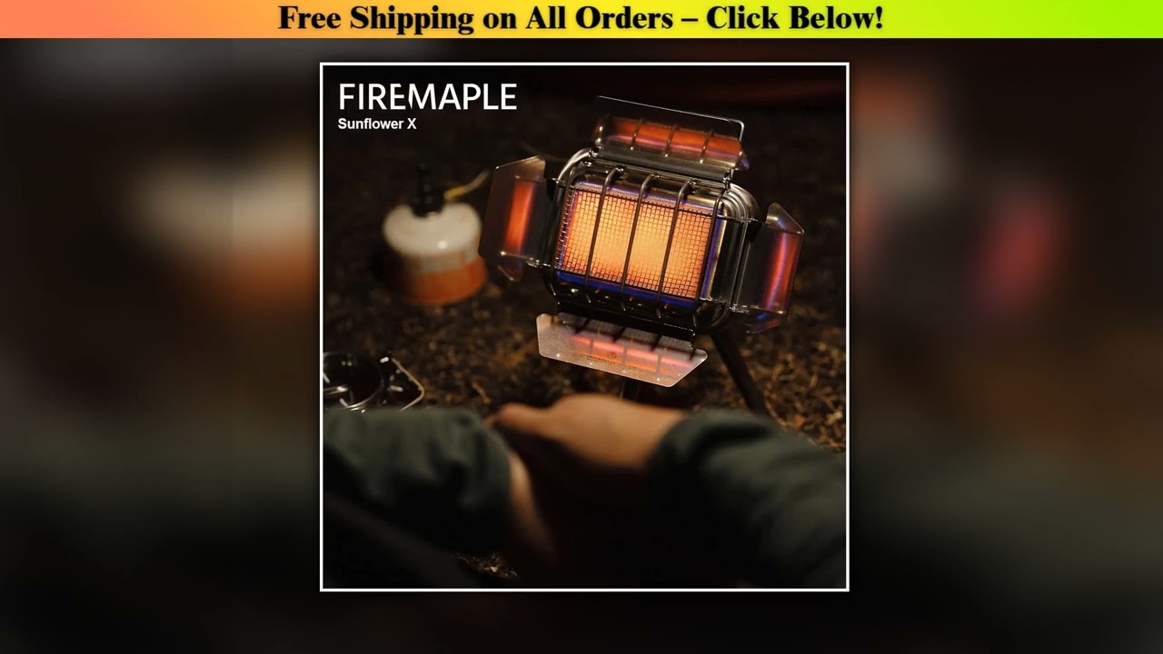 Fire-Maple Sunflower X Gas Camping Stove Multi-function Portable Gas Heater Infrared Radiation