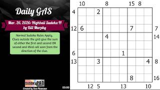 Daily Sudoku - 26 March 2026 screenshot 4