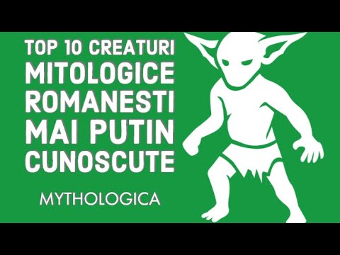 TOP 10 CREATURI MITOLOGICE ROMANESTI terifiante si mai putin cunoscute