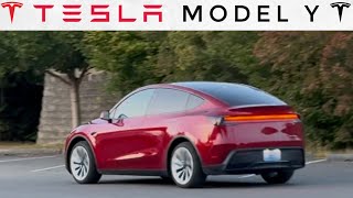 2026 Tesla Model Y Juniper Drive Exterior Design Ultra Red Color Option 20 Helix 2.0 Wheels