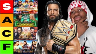 Ranking EVERY Roman Reigns Title Defense! (2020-2024) | WWE Tier List