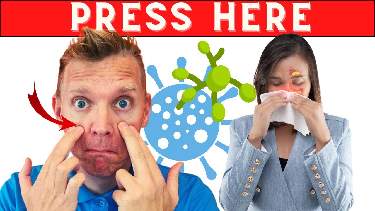 Lymphatic Massage for Natural Sinus Relief | Draining Techniques and Self-Care Tips!