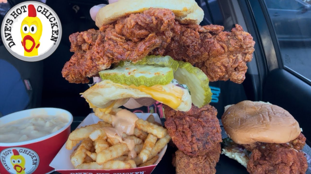 Мукбанг с острой курицей от Дэйва