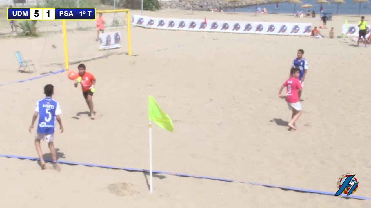 Final Fútbol Playa Alevín Campeonato autonómico Melilla