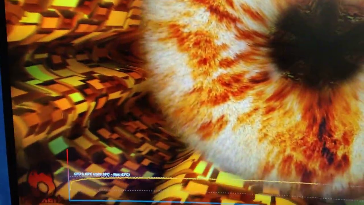 Температура в фурмарк Rx 6600 xt