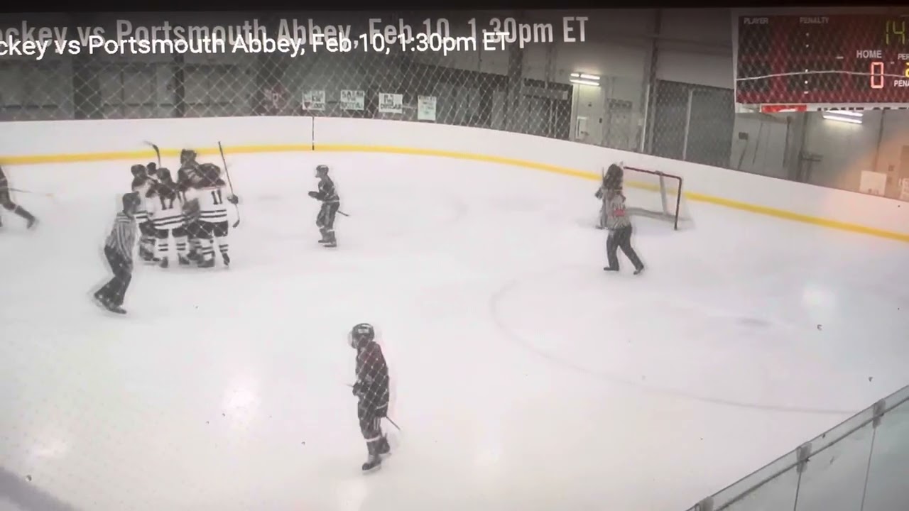 Sophia Capone #3, 2024, Portsmouth Abbey School scores 2nd goal of the game.