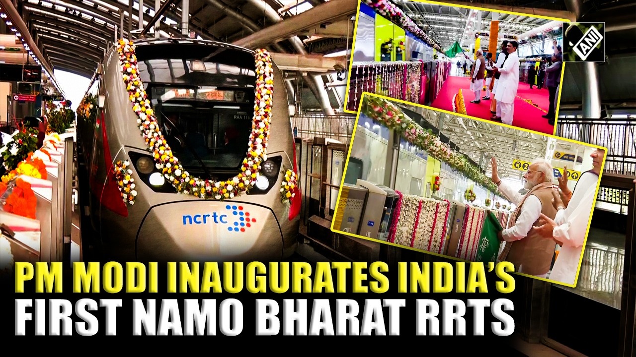 PM Modi inaugurates India’s first & fastest Namo Bharat RRTS, dedicates full Delhi–Meerut corridor