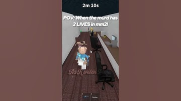 POV: The murd has 2 LIVES in mm2 ✨ #roblox #edit #mm2 #capcut #fypviral #alibi #itzkirstenplays