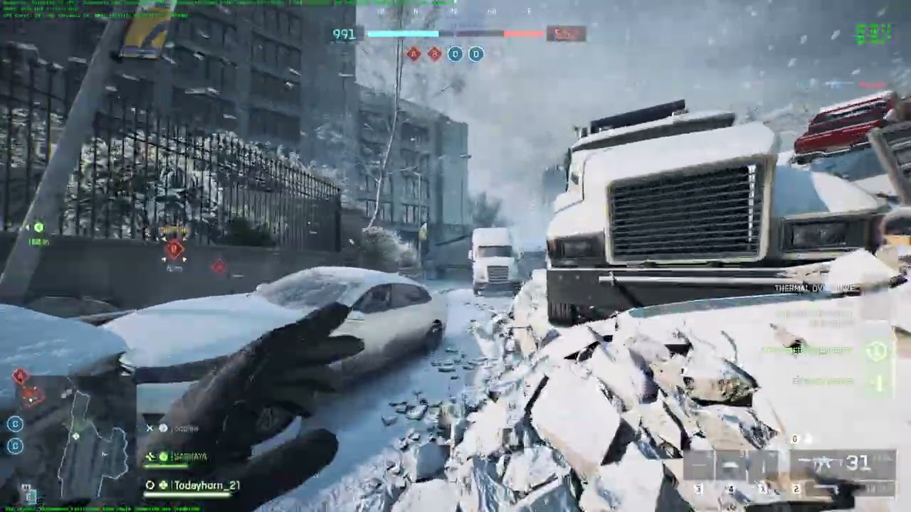 Battlefield 6 Ultra Graphics Native 2k (i7 14700kf+RX 9070 XT)