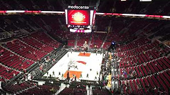 Moda Center Portland, Oregon.  Haifa, Israel vs. Portland Trail Blazers October 13, 2017