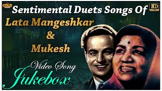 Sentimental Duets Songs Of Lata Mangeshkar And Mukesh Video Song Jukebox - HD