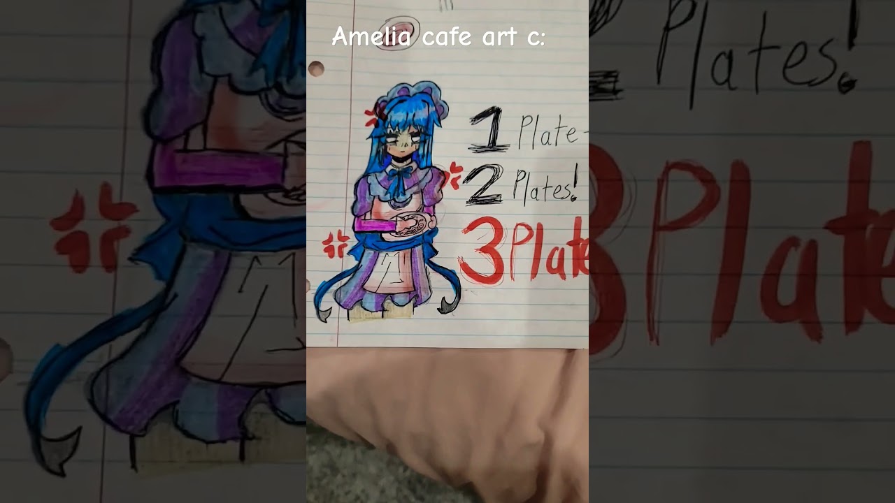 I'm late on this trend D: This took forever!! Amelia cafe