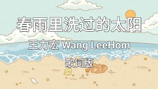 【春雨里洗过的太阳 Chun Yu Li Xi Guo De Tai Yang】~Pinyin Lyrics~ 王力宏 Wang LeeHom