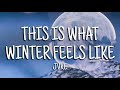 JVKE This Is What Winter Feels Like Lyrics 