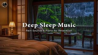 3 Hours Relaxing Rain Sounds with Soft Piano 🎶 Warm Bedroom Relieves Stress & Anxiety, Meditation screenshot 4