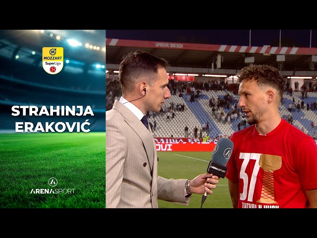 Eraković za Arenu: Ostavario mi se san | Crvena zvezda - Partizan | 26.04.2026.