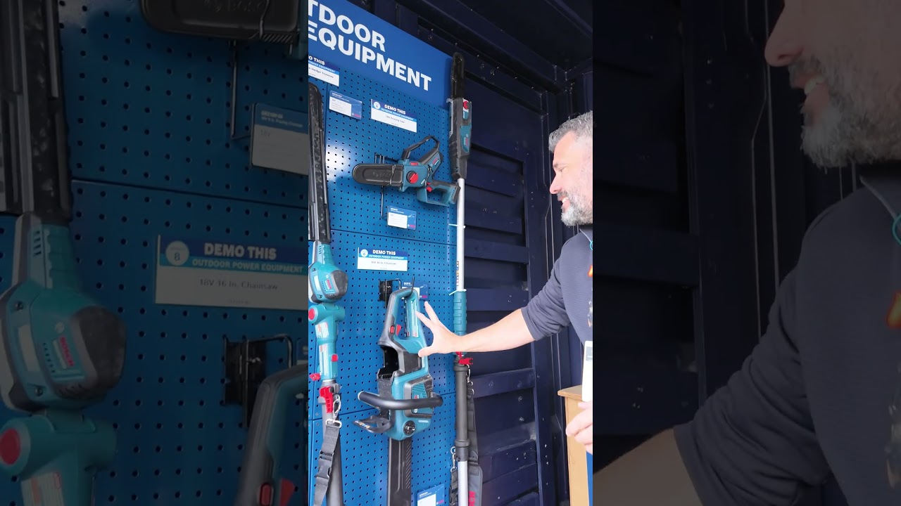 Компания Bosch сразу же бросилась в омут с головой в мир садовой техники.