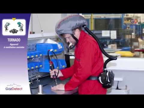 Appareil à ventilation assistée Tornado - GazDetect