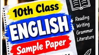 PSEB 10th Class English (ਇੰਗਲਿਸ਼) Paper 17 September 2026 | Solved | PSEB 10th English Paper 2026