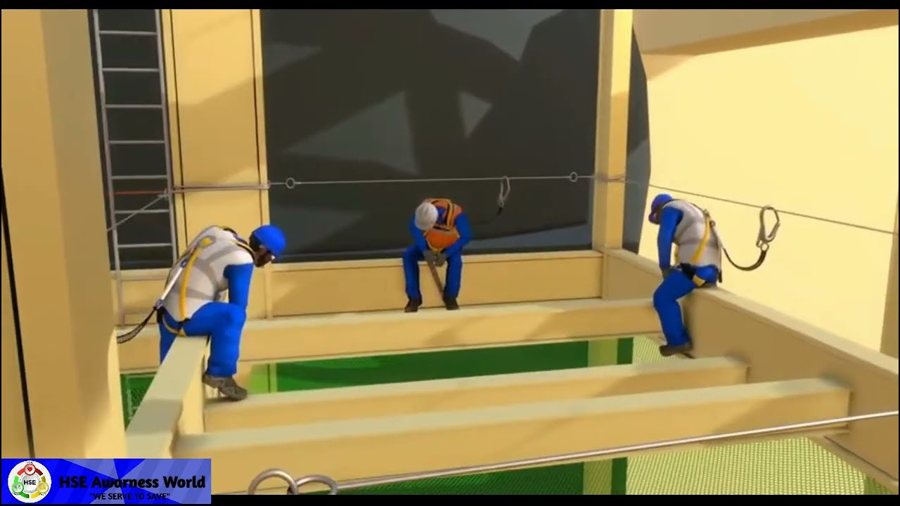 Working At Height Safety Video || Work At Height Hazards and Controls || HSE Awareness World