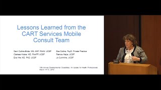 Lessons Learned from the CART Services Mobile Consult Team