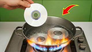 Most people don't know how to boil CDs and make money😱!!