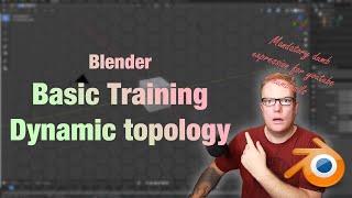 [Blender] Beginner training #9 Dynamic Topology