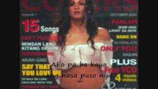 Di bale na lang - Regine Velasquez chords