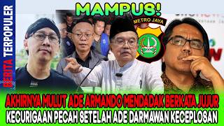 Mdanus Akhirnya Mulut Ade Armando Dadak Berkata Jujur Kecurigaan Pecah Stlh Ade Darmawan Keceplosan