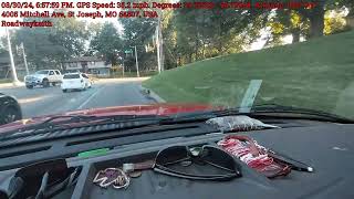08/30/24 going to Menards on Commonwealth Drive in St Joseph Missouri 64503