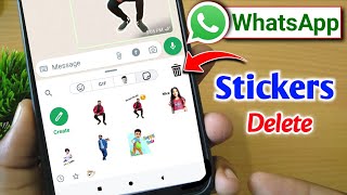 Whatsapp stickers delete kaise kare | How to delete whatsapp stickers | Whatsapp stickers delete screenshot 4